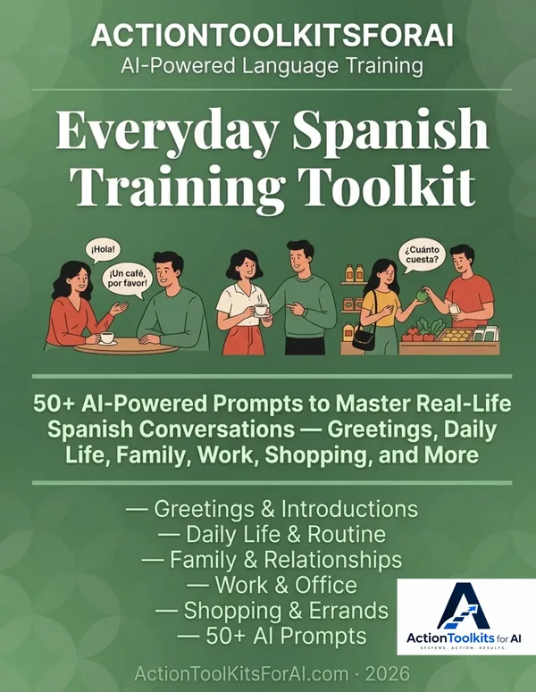 Everyday Spanish Training Toolkit