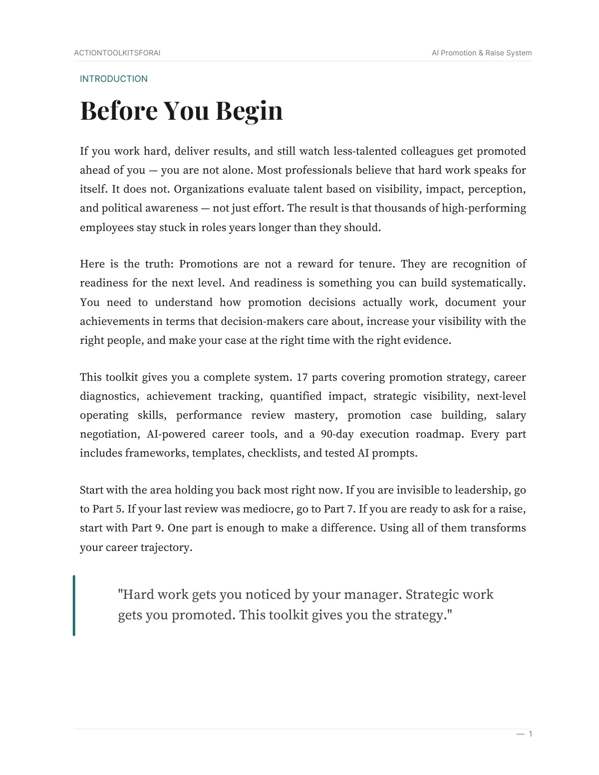 Real page from AI Promotion & Raise System — page 2