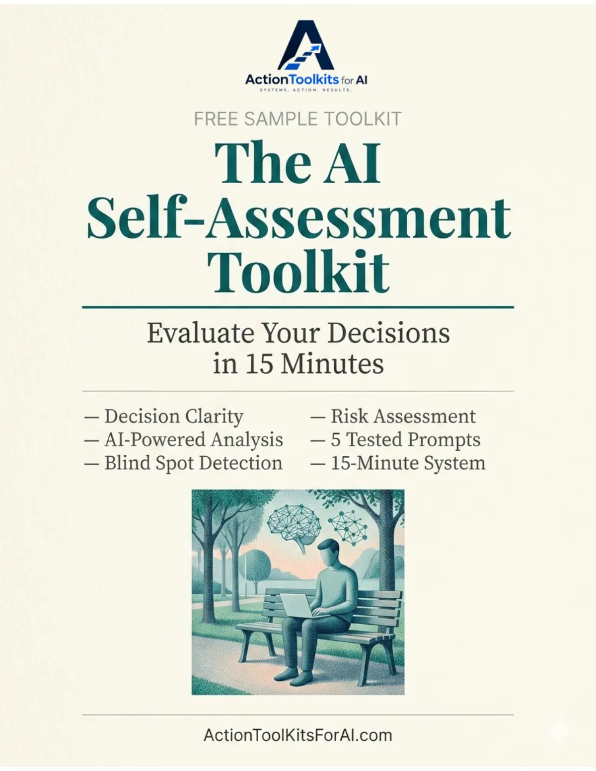 Real page from The AI Self-Assessment Toolkit — the cover